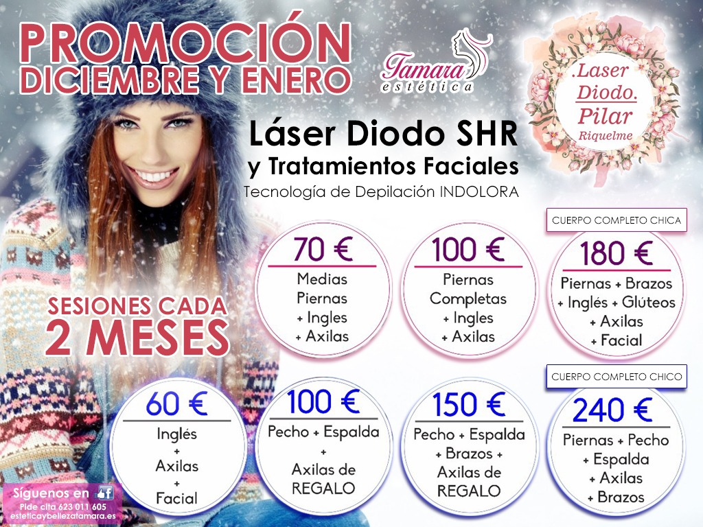 Promoción Depilación Laser